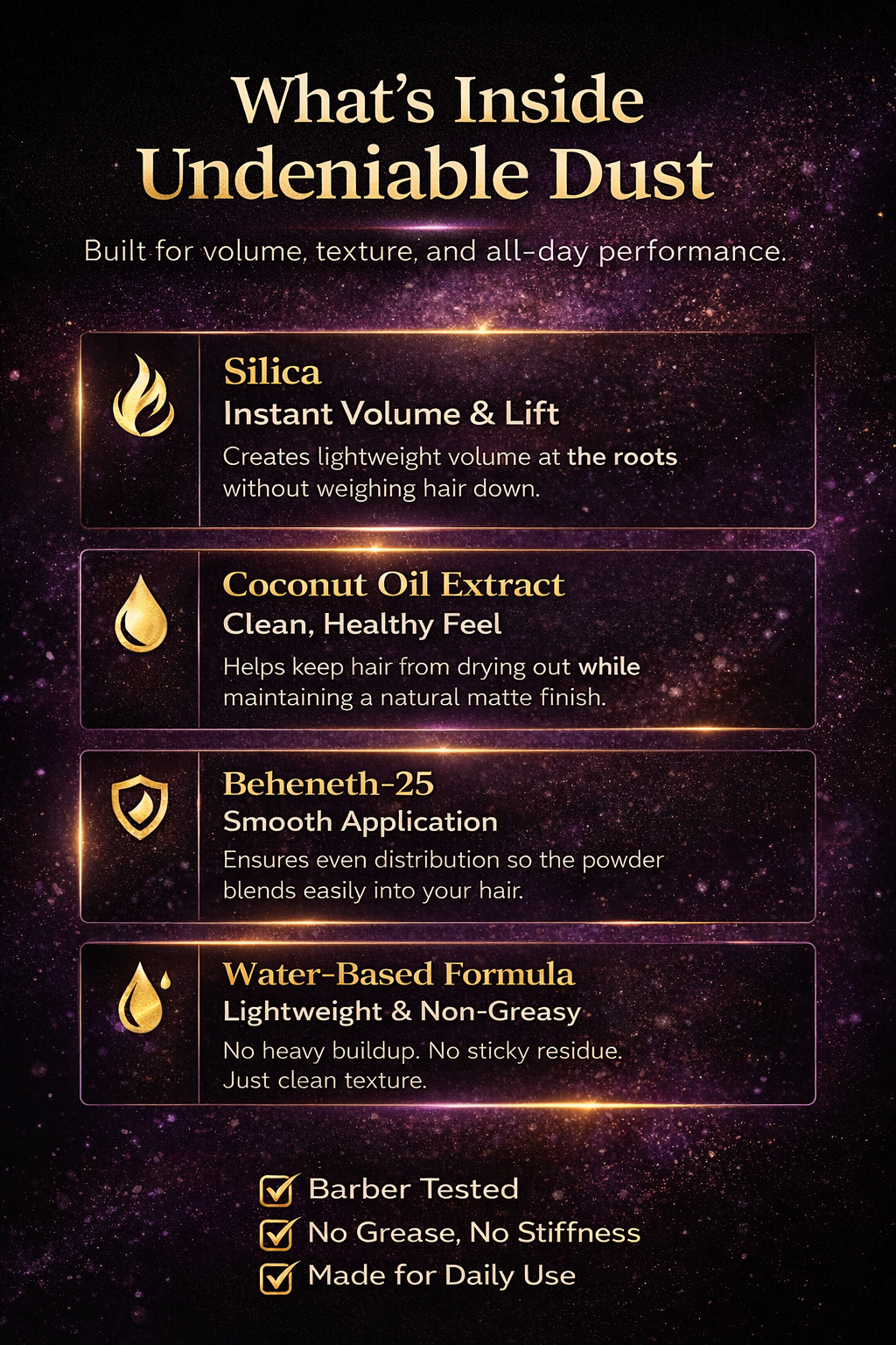 Undeniable Dust Texture Powder